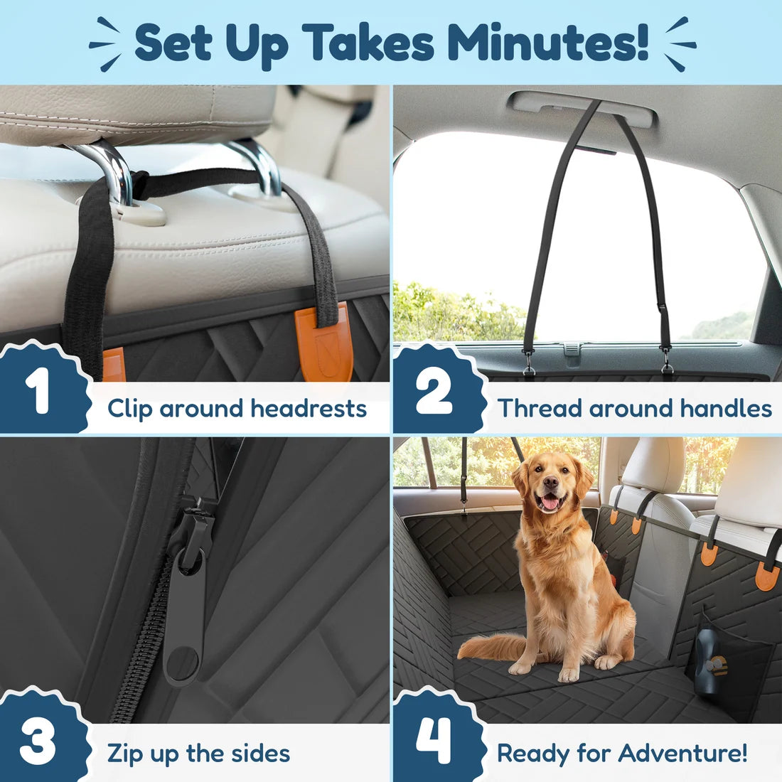 Dog Car Seat Cover – Waterproof