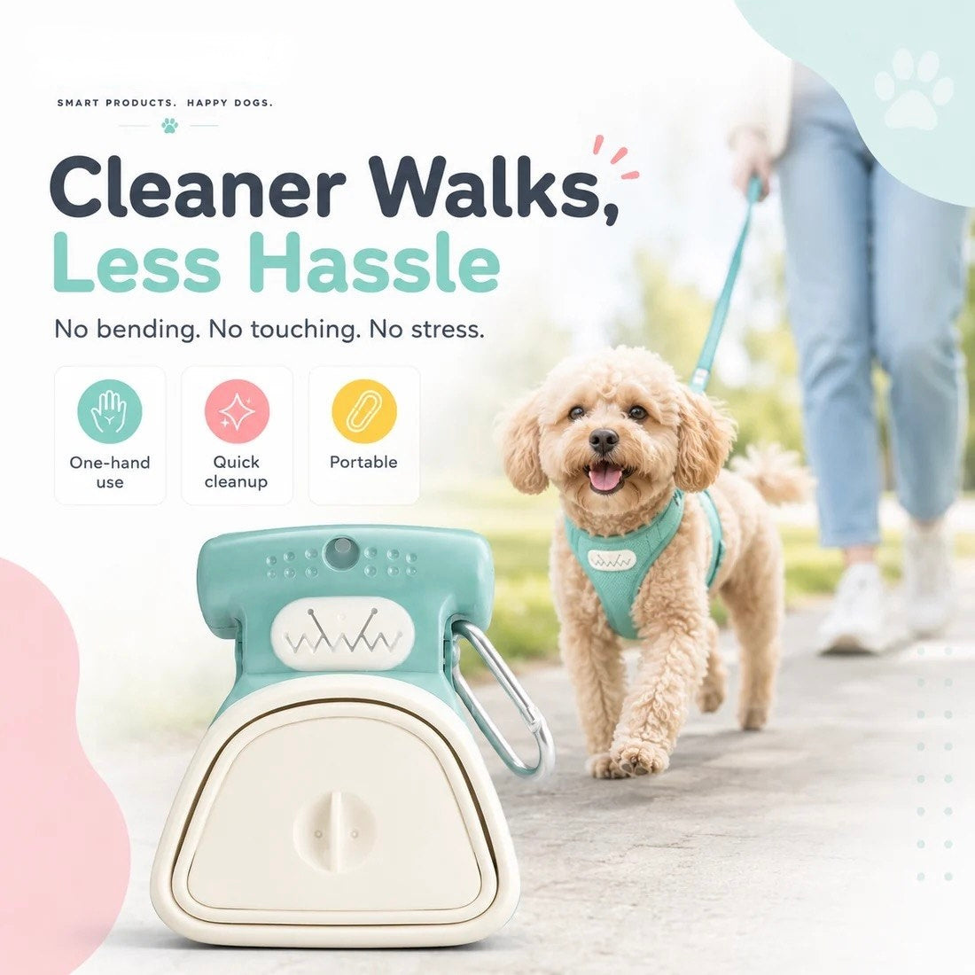 Foldable Dog Pooper Scooper