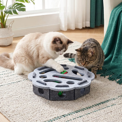 Cat Puzzle Toy Felt Puzzle Box