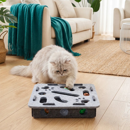 Cat Puzzle Toy Felt Puzzle Box